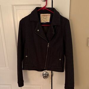 Cartonnier Textured Black Jacket.